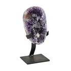 Gem Crystal Kollektion - Amethyst Geode mit Ständer - L, ca. 3900 cts image number 1