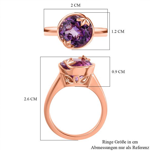 AA Rose De France Amethyst Ring - 3,49 ct. image number 7