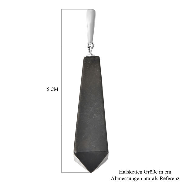 Shungit Anh&auml;nger 925 Silber rhodiniert ca. 42,28 ct image number 5