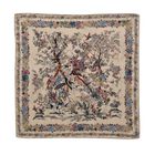 LA MAREY Foulards squared scarfMaterial:70% wool 30% Mulberry silk size: 65cm*65cmWeight : 50gColor: white