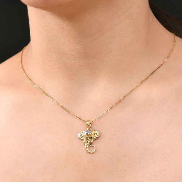 Tansanit Anhänger - 0,20 ct. image number 3