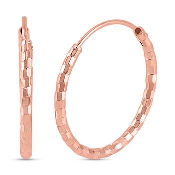 925 Silber ros&eacute;vergoldetOhrringe ca. 0,87g