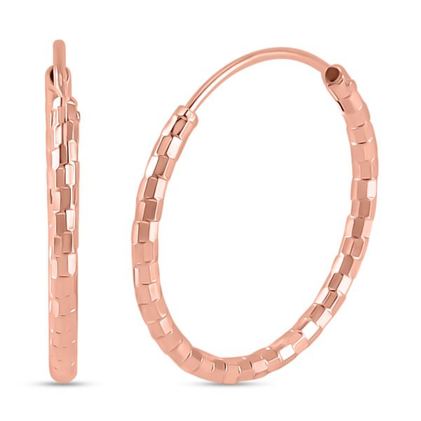 925 Silber ros&eacute;vergoldetOhrringe ca. 0,87g