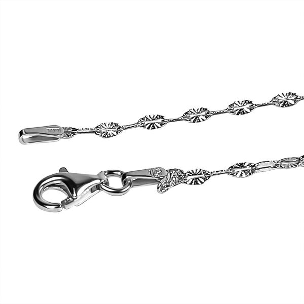 Stern-Kette, ca. 50 cm, 925 Silber, ca. 2,80g image number 2