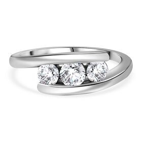 Weißer Zirkonia-Ring - 1,67 ct.