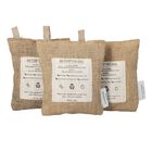 3er-Set Aktivkohle Beutel Luftreinigend, feuchtigkeits- und geruchsabsorbierend, Wiederauladbar, je 200 g