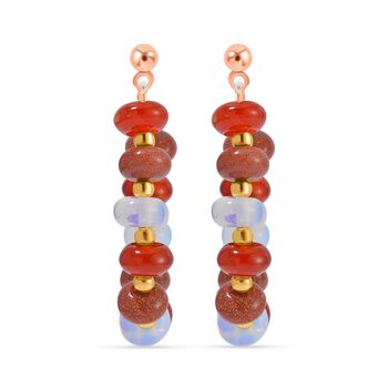 Multi Edelstein Ohrringe- 59 ct.