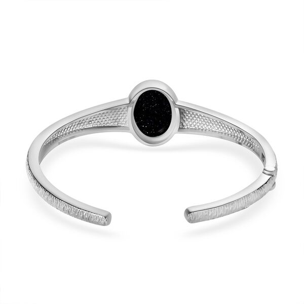 Blauer Sandstein-Armreif, 19 cm - 10,04 ct. image number 5