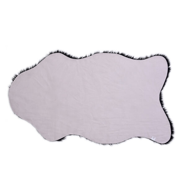 Premium Collection, Teppich aus Kunstfell, 100x180 cm, Schwarz image number 4