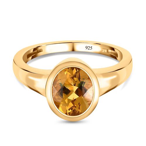 AA Premium brasilianischer Heliodor-Ring - 1,61 ct. image number 0