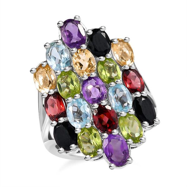 Mehrfarbiger Edelstein Ring - 9.45 Ct. image number 4