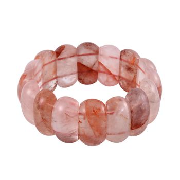 Roter Kristall Armband, ca. 364,40 ct.