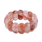 Roter Kristall Armband Flexibel cm