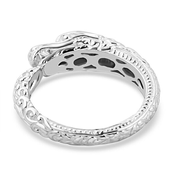 Royal Bali Kollektion- Drachen Ring in 925 Silber image number 5