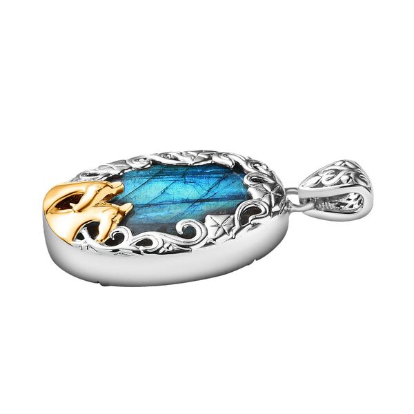 AAA Labradorit Anhänger - 32,73 ct. image number 5