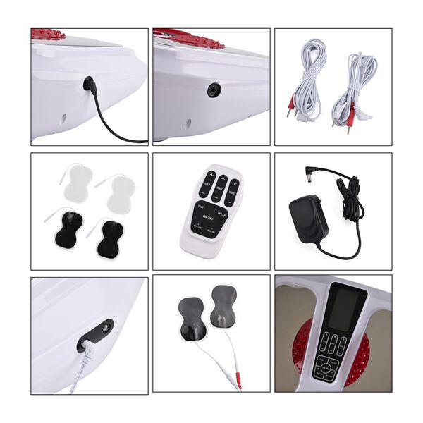 LIVMORE EMS Heiz-Fu&szlig;massageger&auml;t mit TENS Technologie, 45x39x16cm image number 8