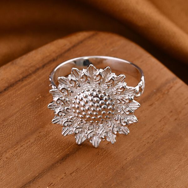 Royal Bali Kollektion- Ring im Sonnenblumen-Design image number 1