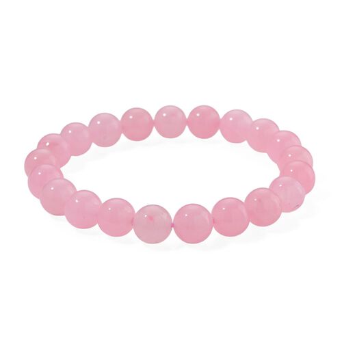 Rosa Morganit Farbiger Quarzit Armband Flexibles cm ca. 150.00 ct image number 0
