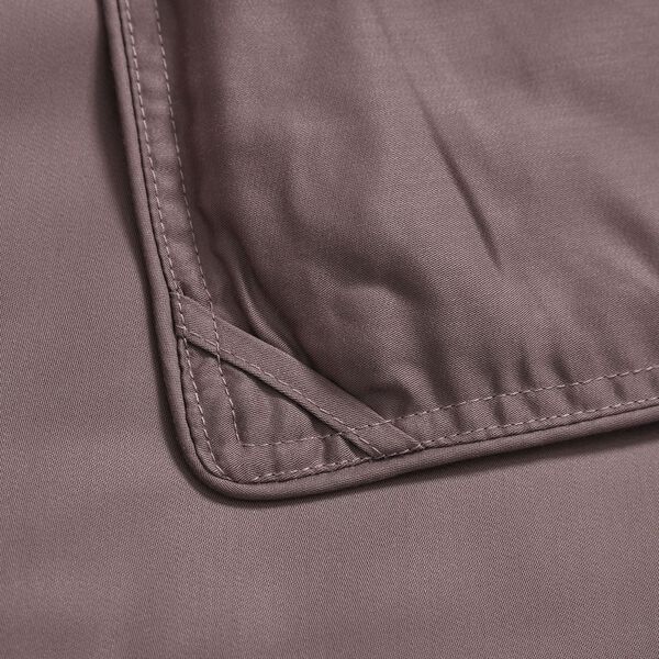 Serenity Night - 100% Bambus-Steppdecke mit Bambusf&uuml;llung und 2er-Set Bambus-Kissenbez&uuml;ge Mauve image number 9