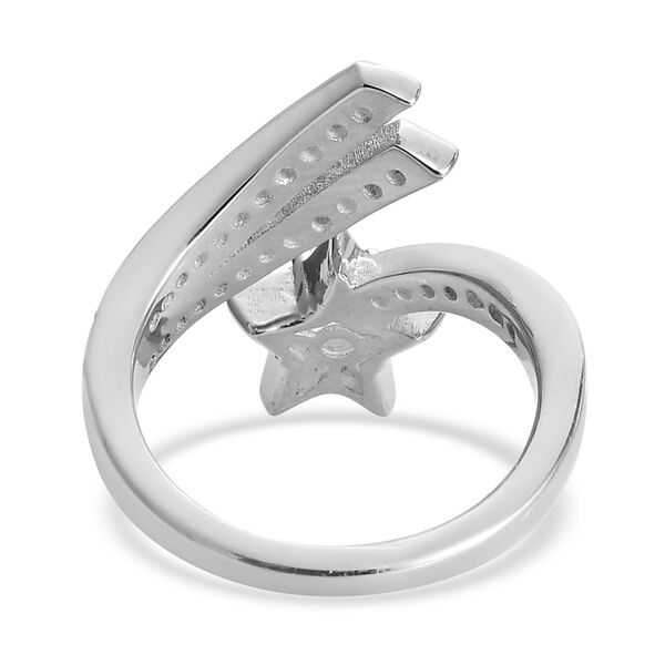 Künstlicher Diamant-Ring, Ionenbeschichtetes Messing  ca. 1,26 ct image number 5