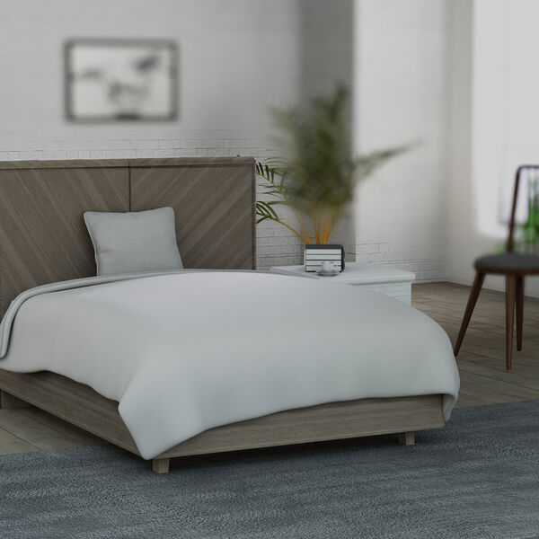 SERENITY NIGHT:  2er-Set - Bettw&auml;sche aus 100% Bambus, Elfenbeinfarben&nbsp;