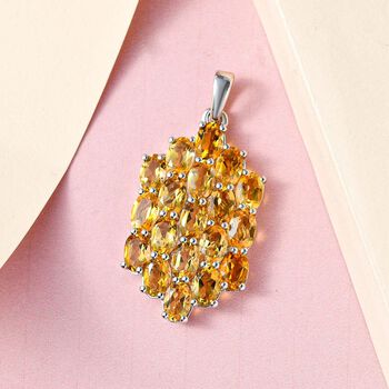 Citrin Anh&auml;nger - 7,30 ct.