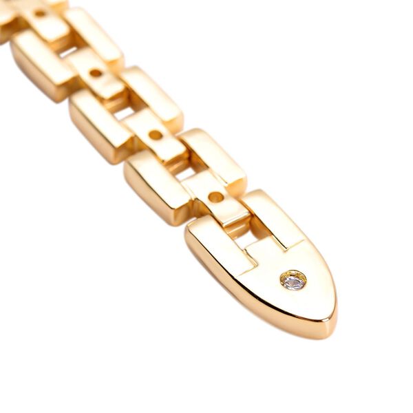 Wei&szlig;es Zirkonia-Armband, 17 cm - 0,20 ct. image number 6