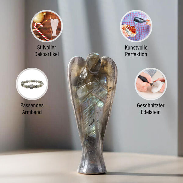 Handgefertigtes Labradorit-Geschenkset image number 2