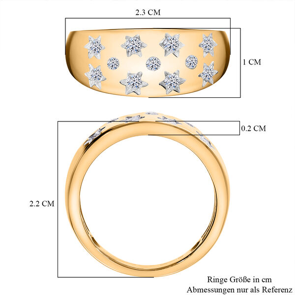 LUXURIANT SI GH Labor Diamant Ring - 0,50 ct. image number 3