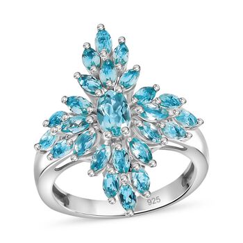 AA Lagunen Apatit Ring - 2,62 ct.