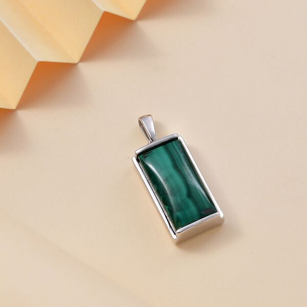 Malachit Anhänger - 14,29 ct. image number 2