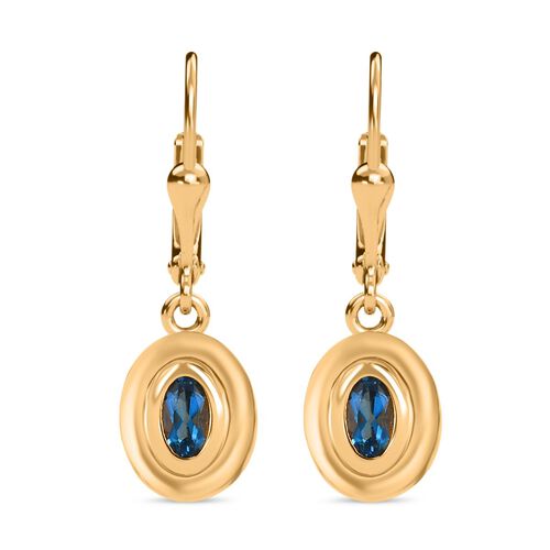 London Blautopas Ohrringe - 0,55 ct. image number 0