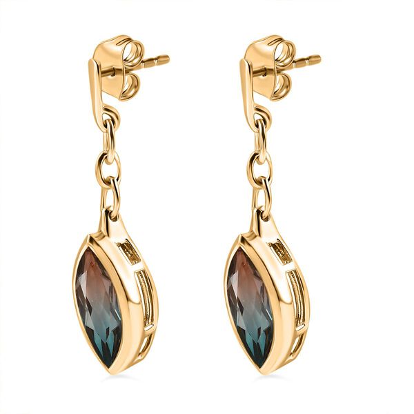 Aqua Terra Costa Quarz Ohrringe - 6,15 ct. image number 6