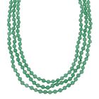 Grüner Aventurin Kette 150 cm ca. 375.00 ct