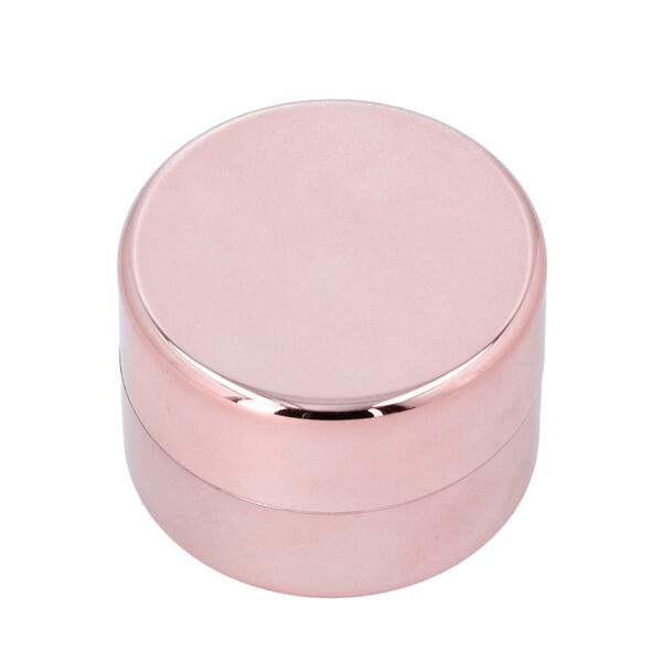 Drehbarer und Abnehmbarer Schmuckkasten, Gr&ouml;&szlig;e 6x4 cm, Ros&eacute;gold image number 2