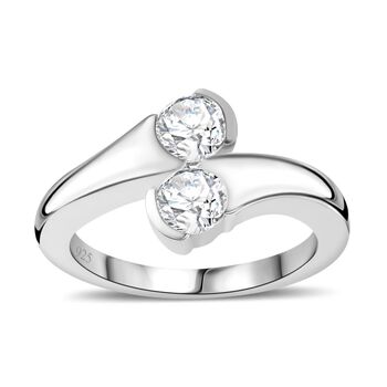 Moissanit Ring - 0,88 ct.
