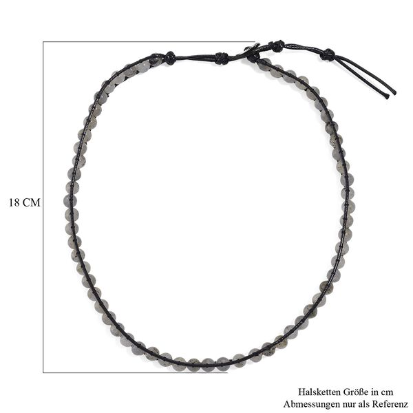 Flexible Labradorit Halskette - 80 ct. image number 6