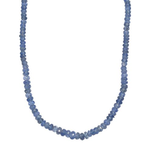 AA ceylonfarbene Saphir 45cm Halskette - 43 ct. image number 0