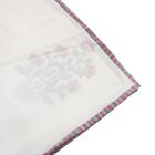 NAKKASHI - Fabrics: Handstempeldruck 100% Muslin-Baumwolle Dohar-Decke, 200x200 cm, Rot Strauch image number 5