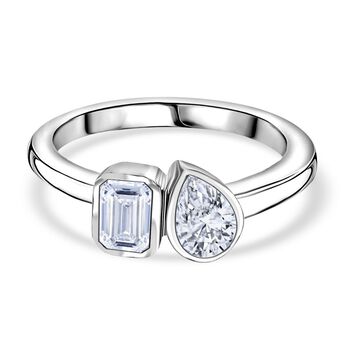 LUXURIANT DIAMOND - Lab Grown Diamant VS-EF SGL zertifiziert Ring 375 Gold (Gr&ouml;&szlig;e 18.00) ca. 1.00 ct