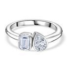 LUXURIANT DIAMOND - Lab Grown Diamant VS-EF SGL zertifiziert Ring 375 Gold (Größe 18.00) (10-15 Werktage Lieferzeit) ca. 1.00 ct