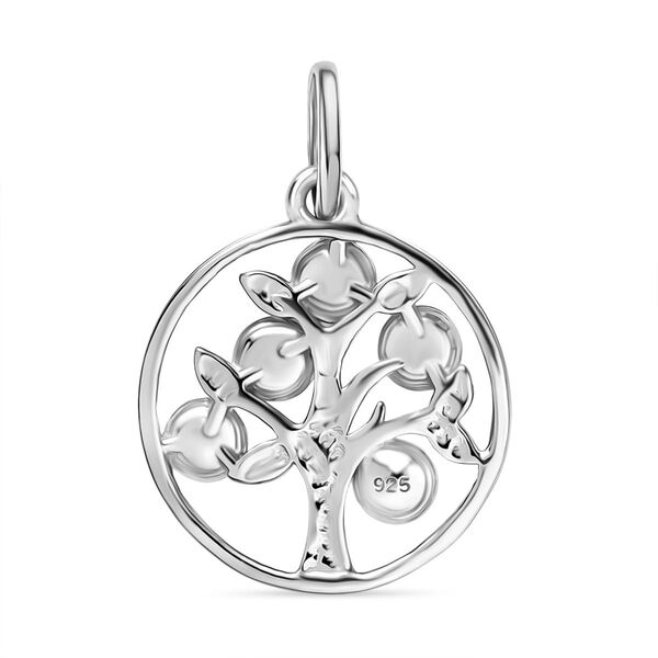 S&uuml;&szlig;wasser Perle (4-4.5 mm) Anh&auml;nger 925 Silber rhodiniert image number 5