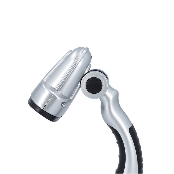 2er-Set flexibel Schreibtischlampe, Gr&ouml;&szlig;e 10x7x21 cm, Silber und Schwarz image number 6