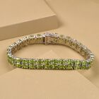 Natürliches Peridot-Armband in Silber, 29,88 ct. image number 1