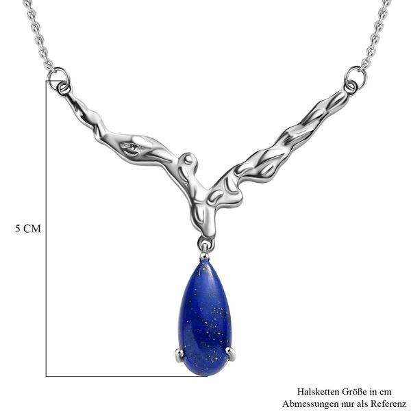 Lapislazuli Halskette, 45 cm - 6 ct. image number 6