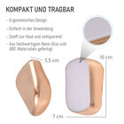 Kristall-Haarentferner, Gold image number 5