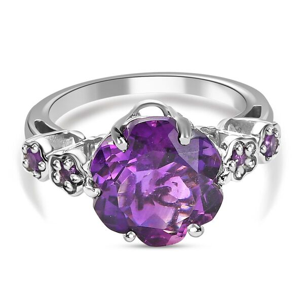 GP Italian Garden Kollektion - Afrikanischer Amethyst und blauer Saphir-Ring - 5,38 ct.
