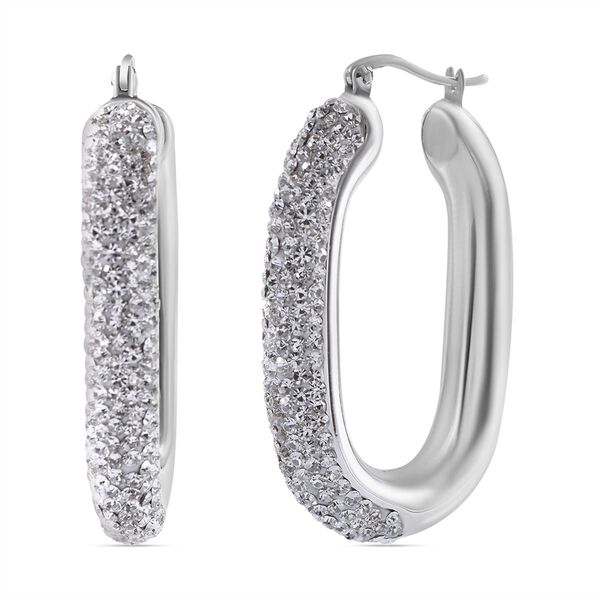 Weiße Kristall-Ohrringe - 1,57 ct. image number 0