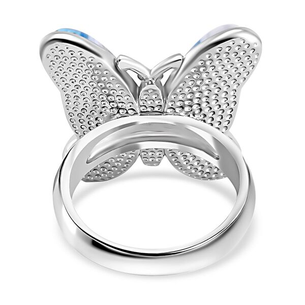 Schmetterlingsring im Murano-Stil image number 5