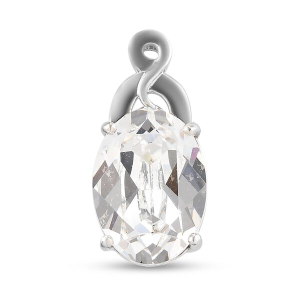 LUSTRO STELLA &ouml;sterreichischer, gelber Kristall-Anh&auml;nger - 5,35 ct. image number 4